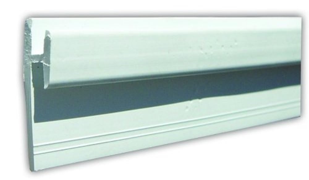 Wall Track JR Products - Type D, 96" - White
