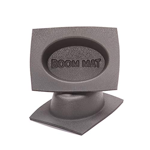 Design Engineering DEI Boom Mat 050351 Speaker Baffles, 4" x 6" Oval Slim (Pack of 2)