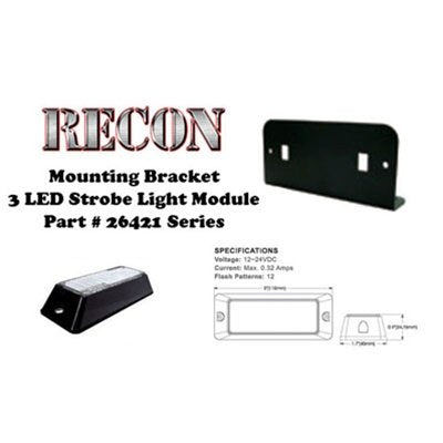 26421BRKT Recon Strobe Bracket