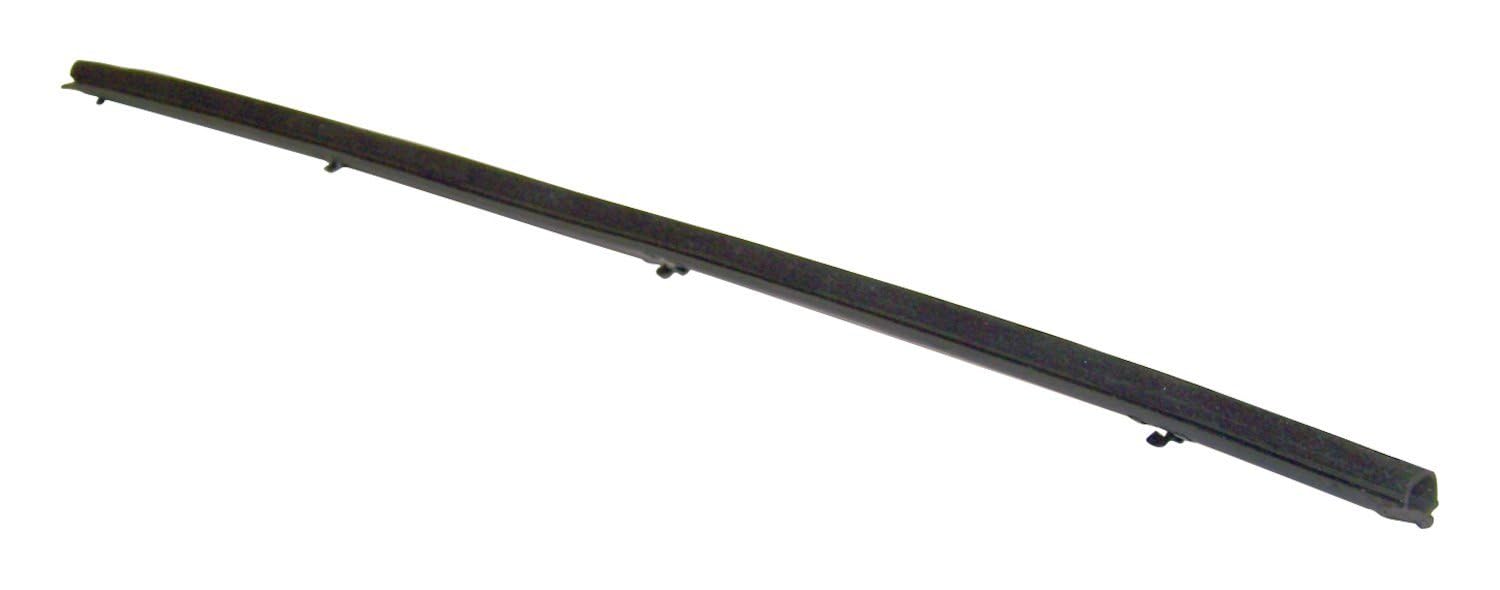 Crown Automotive Weatherstrip Door Glass Body, Black
