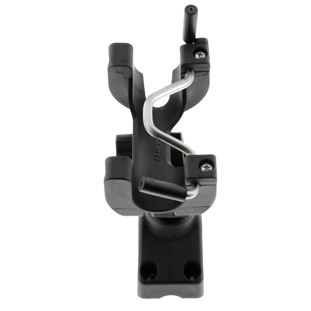 Scotty Universal Rod Holder 290 R-5 with 0241 Side/Deck Mount - Black