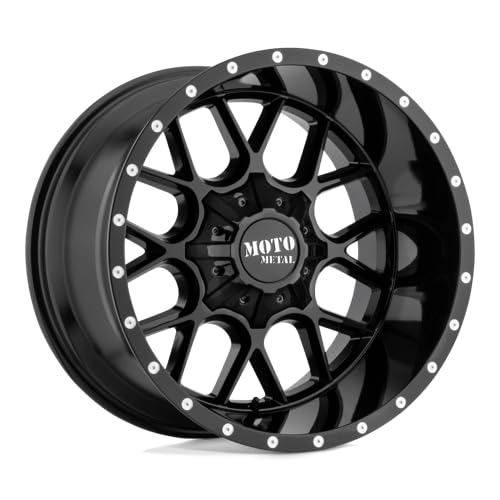 20X12 Moto Metal 6X135/5.5 4.77-44mm GLOSS BLACK - MO986212673A44N