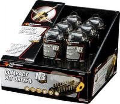 18 pc. Performance Tool Compact Multi-Bit Driver6