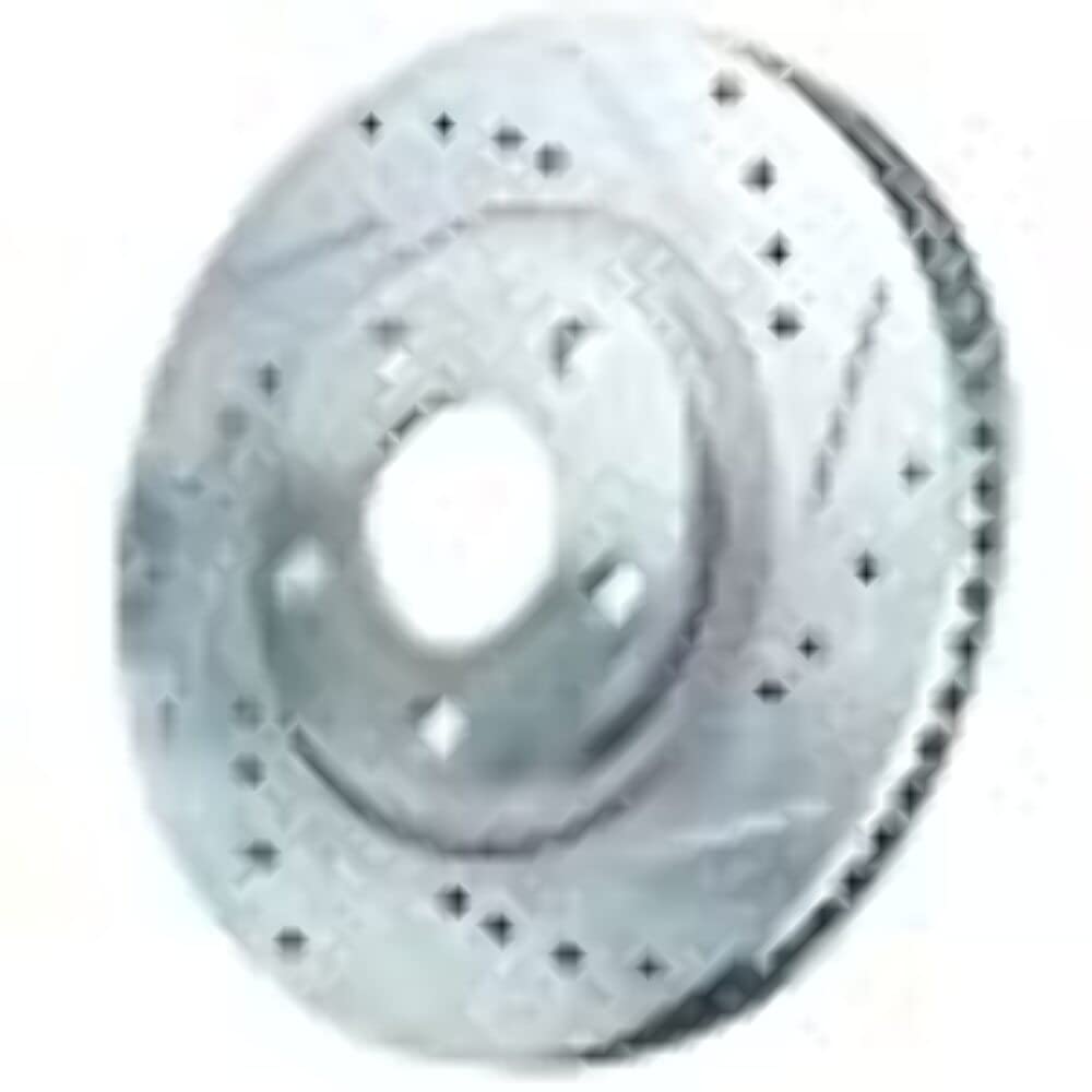 Power Stop Rear EBR657 One Stock Replacement Brake Rotor For Audi TT Quattro 2000-2006 [Model Specific]