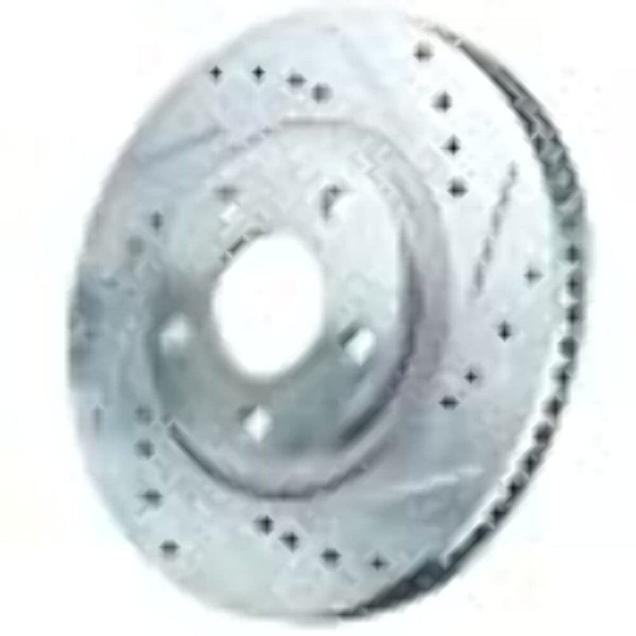 Power Stop Rear EBR817 One Stock Replacement Brake Rotor For Jaguar X-Type 2002-2008 [Model Specific]