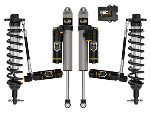 0-2.75" Lift, ICON Stage 5 Suspension System, Billet UCA, Compatible with 21-23 Ford F150 4WD, K93115