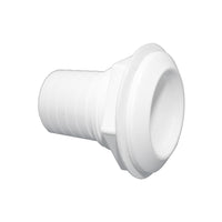 Thru-Hull T-H Marine Straight 1-1/2" XSH WH