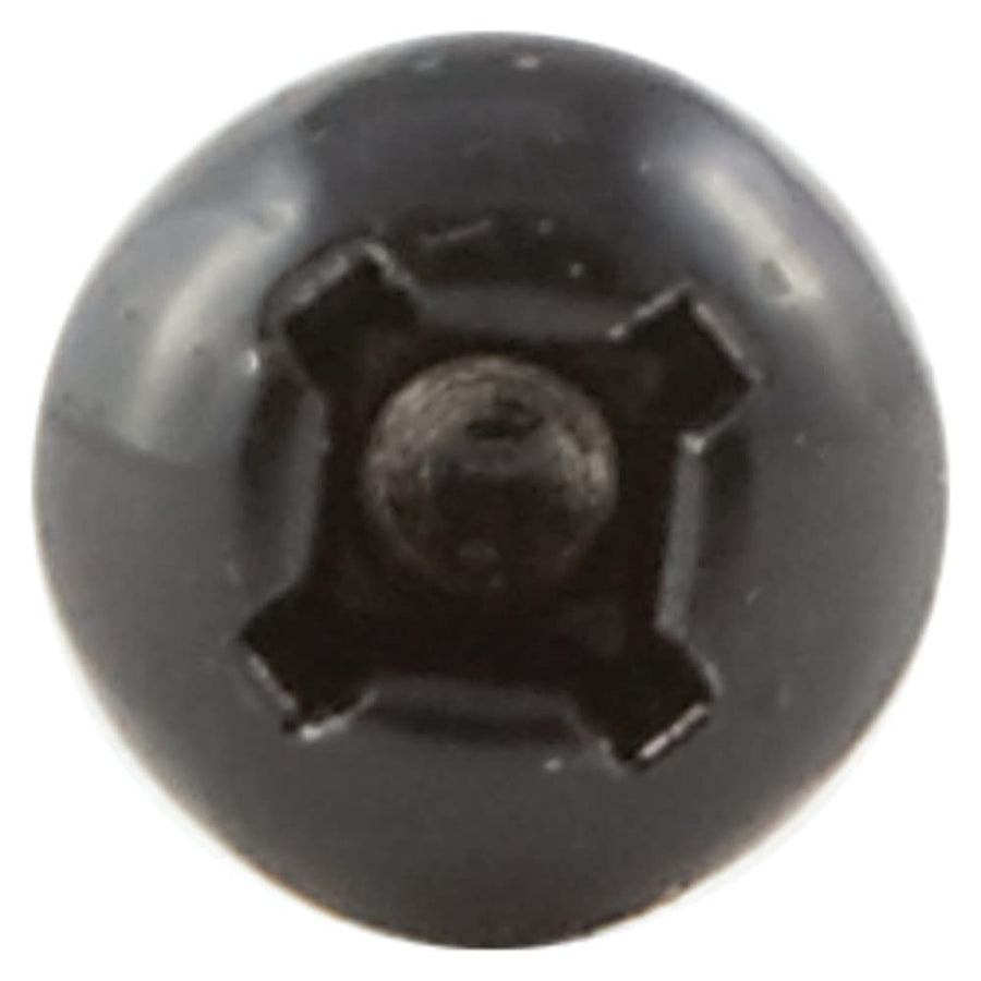 8X1-1/2 Black #8 Self-Tapping Pan Head Tri-Screws AP Products - 1.5", 500 Pack