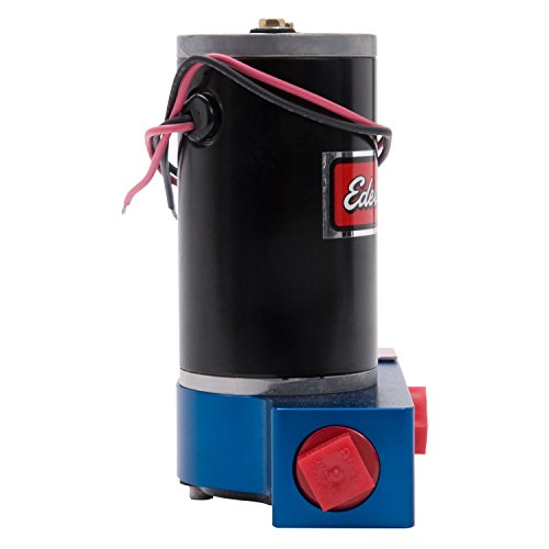 Edelbrock Quiet-Flo 182062 Electric Fuel Pump 160 GPH 12 PSI 1/2 in. NPT Inlet/Outlet 1000+ HP