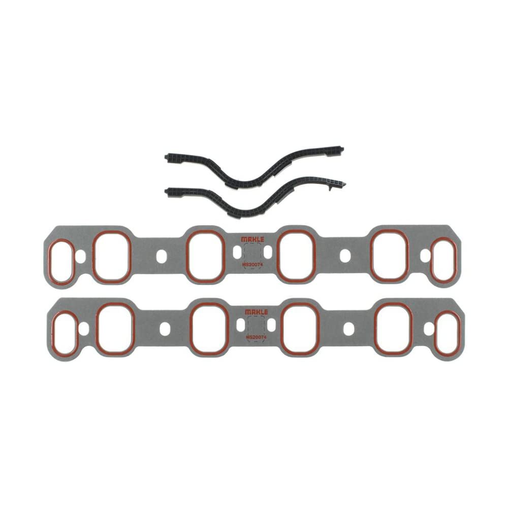 77 MICHIGAN Intake Manifold Gasket, 0.060 in Thick, Composite, 1.515 x 2.140 in Rectangular Port, Ford Cleveland/Modified, Kit