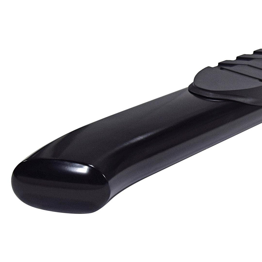 Trailfx Side Step Bars Fits 2024–2025 Ram 1500 5 Inch NerfBars Wheel-to-Wheel with Step Pads and Bed Step Black Gloss Powder-Coated Steel Rocker Panel Mount Set of 2 TrailFX A7095B