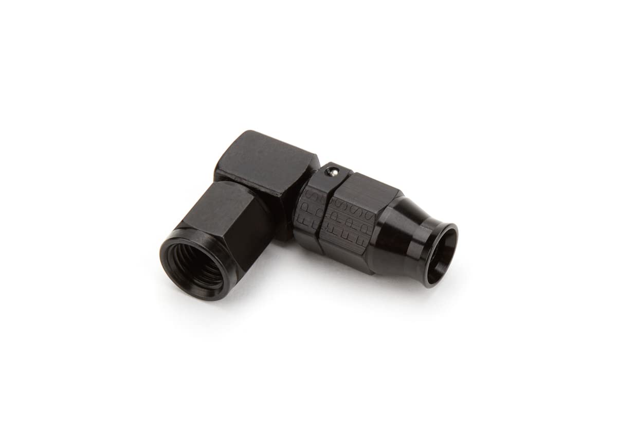 FRAGOLA #4 Forged 90 Degr Real Street Hose End - Black