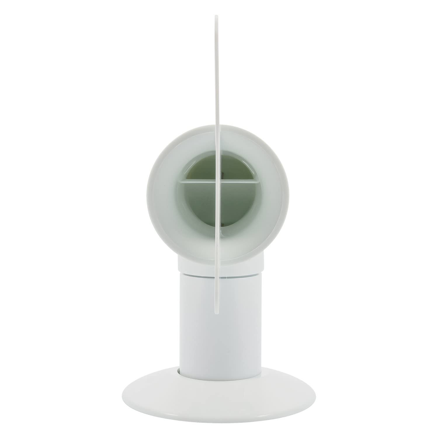 Camco Cyclone Sewer Rotating Plumbing Vent - Rids Odors from Your RV Holding Tank, Rotes 360 Degrees to Pull Odors Up and Away - White (40595)