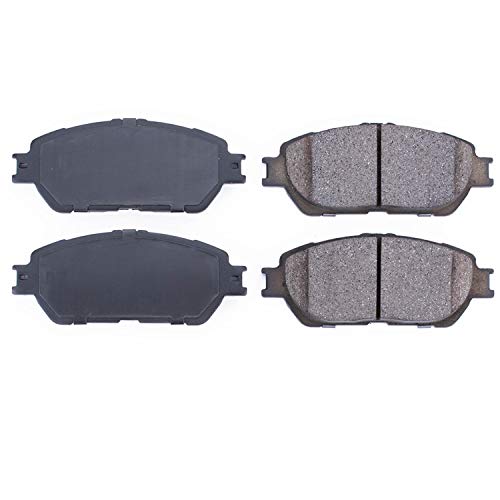 Power Stop Z16 16-906A Evolution Front Ceramic Brake Pads For Toyota Avalon, Toyota Camry, Toyota Sienna, Toyota Solara, Toyota Tacoma [Model Specific]