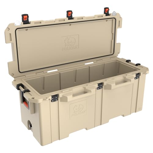 250 QT Pelican Elite Cooler (Tan)
