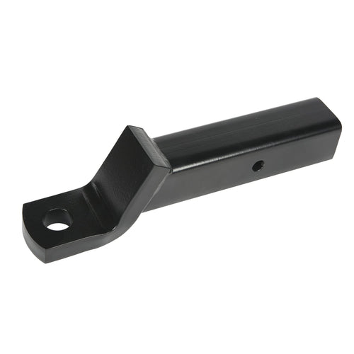 Husky 33004 Towing Class V Trailer Hitch Ball Mount Fits 2-1/2 Inch Receiver 2-1/2 Inch Drop 1 Inch Rise 9-1/2 Inch Shank 1-1/4 Inch Hitch Ball Hole Black Powder Coated Steel Without Ball
