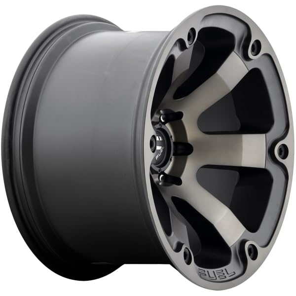 FUEL OFF-ROAD 17X9 BEAST 5X5.0 5.04 1mm MATTE BLACK DOUBLE DARK TINT - D56417907350