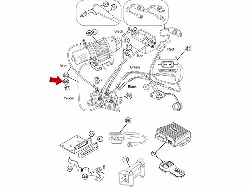 76854 WARN (MTO) CBLE Assy KT 6 GA