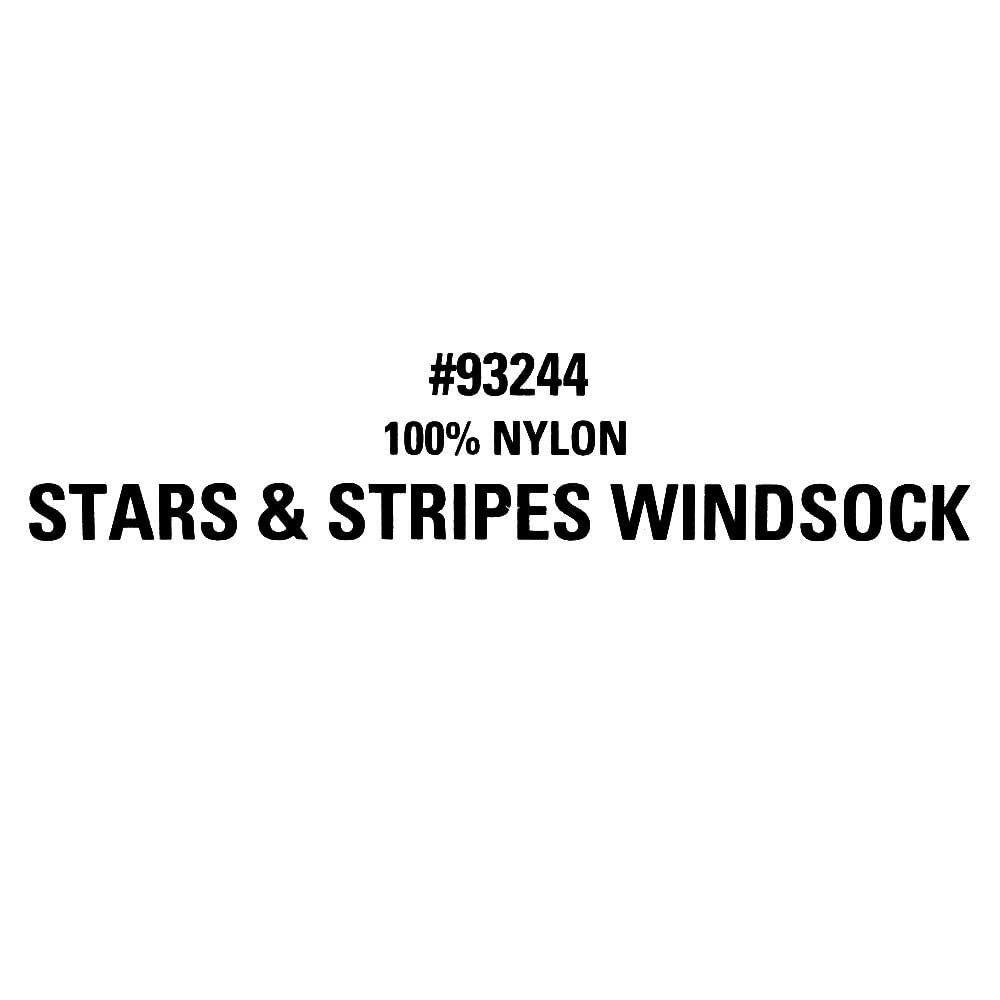 Taylor Made Products 93244 Stars & Stripes 93244 Windsock 48", Boating Hardware & Maintenance Supplies