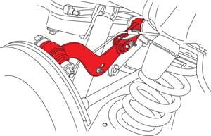 RAV4 Adj. Camber Arm - Specialty Products Company Left (67811) Vehicle Specific Item