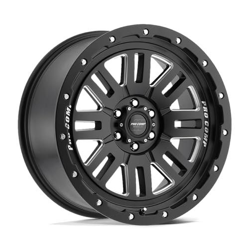 Pro Comp PXA61 Alloys 17X9 5X5.0 S-BLK MILL -6MM - PXA5161-7973