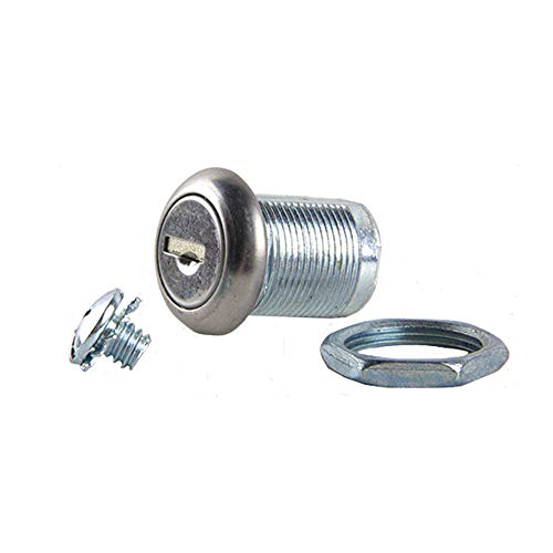 213109 Lippert Components RV Baggage Door Key Lock 1-1/8" Chrome