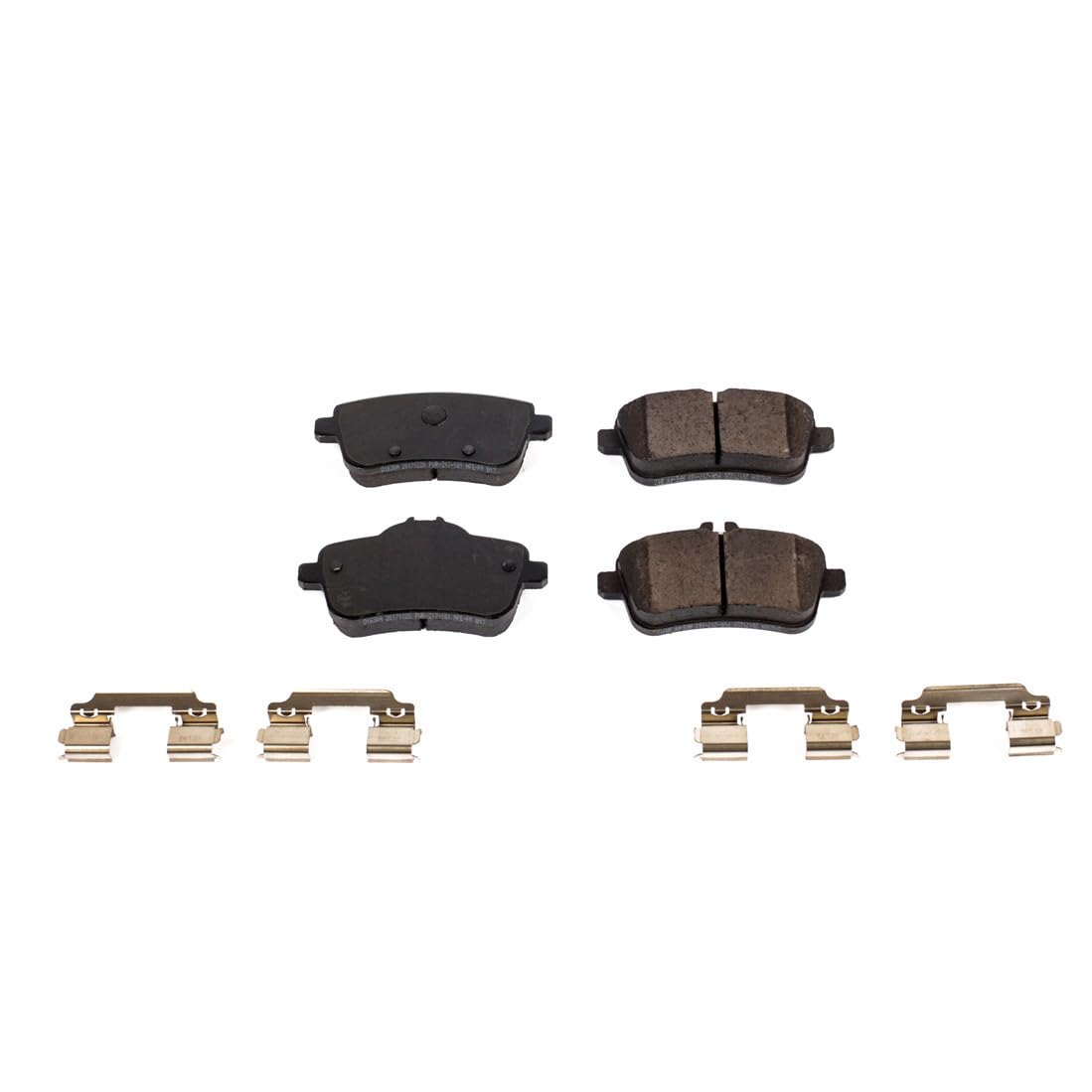 Power Stop Front Brake Kit For CLA45 AMG Mercedes-Benz 2014-18 |GL350 2013-16 |GL450 2013-16 |GL550 2013-16 |GLA45 AMG 2015-18 - Ceramic Brake Pads With Installation Hardware, 17-1630A