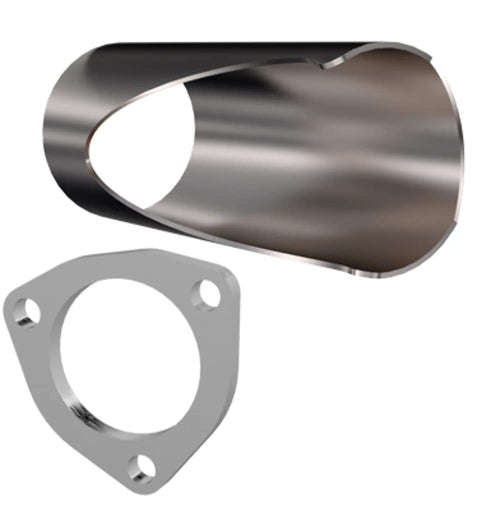 QTEC -2.75in Weld-On QTP DIY Cutout Pipe (10276)