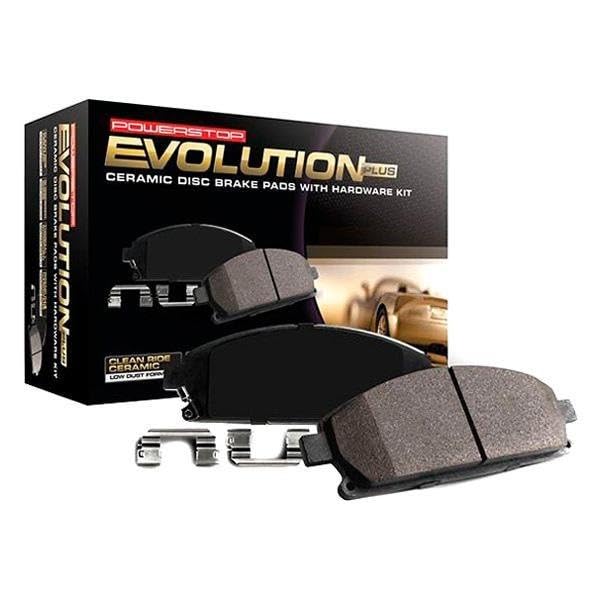 Z17 Evo Power Stop Ceramic Pad W/Hdw - 17-940