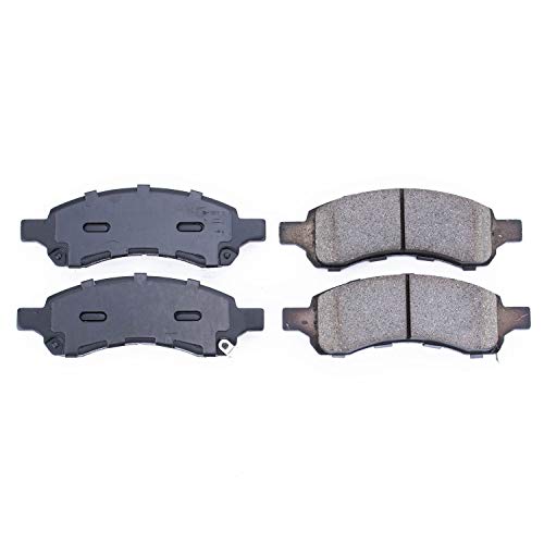Power Stop Z16 Evolution 16-1169 Front Ceramic Brake Pads For Buick Rainier, Chevy Colorado, Chevy Trailblazer, Chevy Trailblazer, GMC Canyon, GMC Envoy, GMC Envoy, Saab 9-7x [Model Specific]