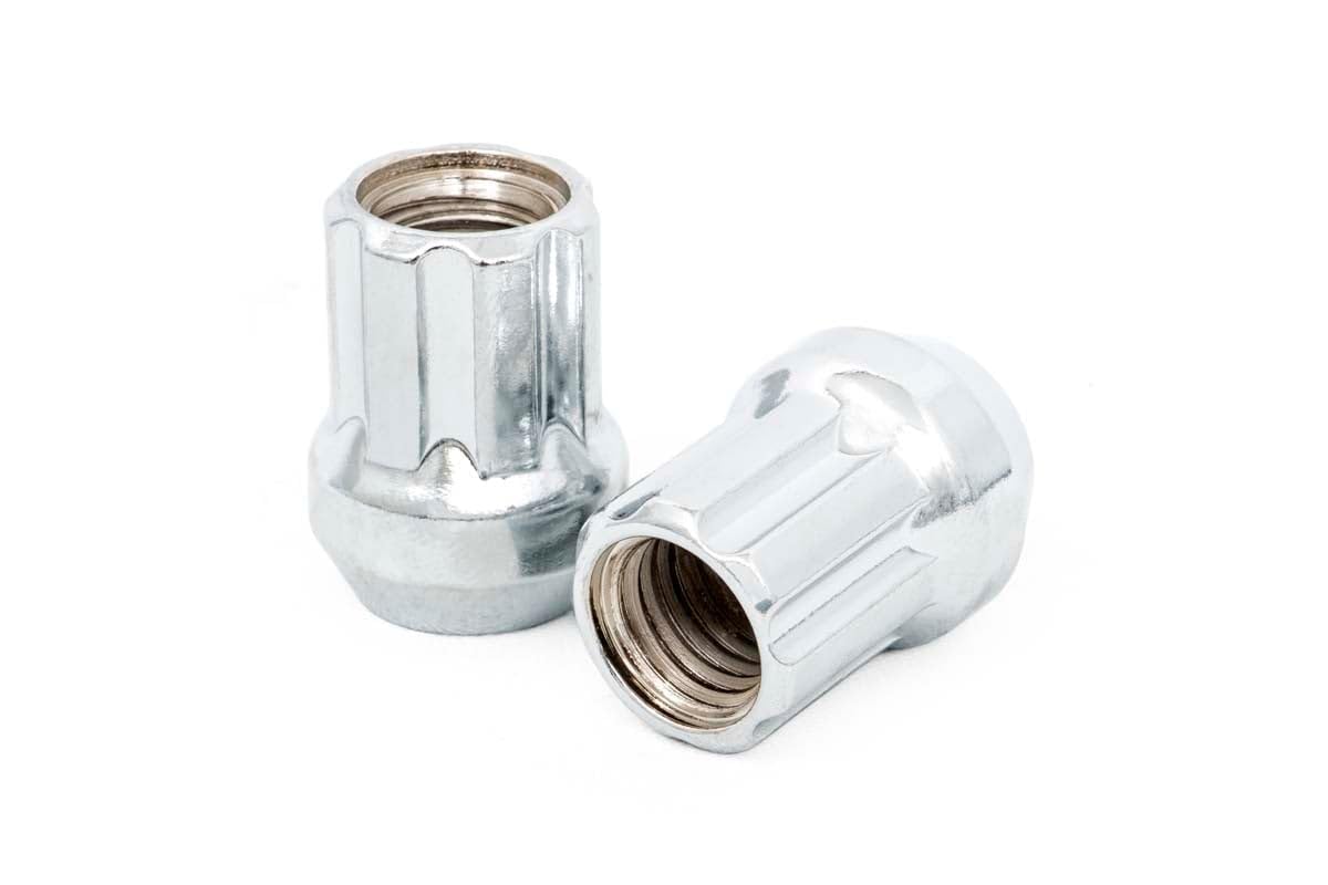 Rough Country Lug Nut Set Chrome 9/16X18 Wheel with Painted (0 x 0. inches /0 x, 0 inches Offset)
