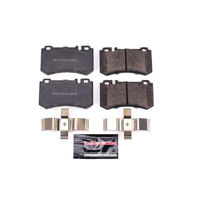 Power Stop Rear Z23-984 Z23 Evolution Sport Carbon Fiber Infused Ceramic Brake Pads with Hardware