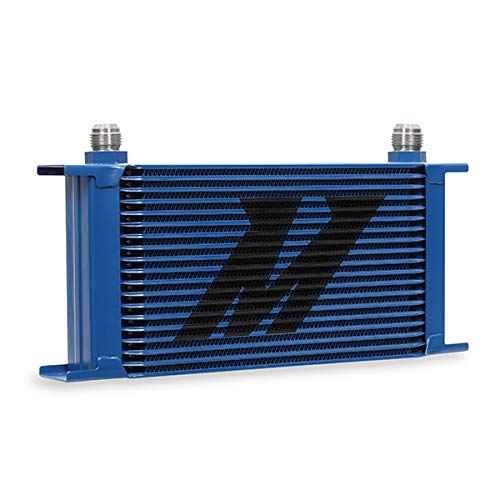 Mishimoto Universal 19 Row MMOC-19BL Oil Cooler, Blue