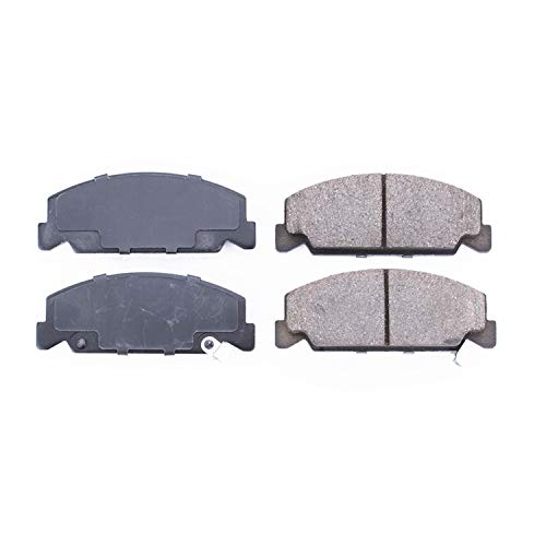 Power Stop Z16 Evolution 16-273 Front Ceramic Brake Pads For Honda Accord 1984-1985, Honda CRX 1988-1989, Honda Civic 1988-2000, Honda Civic del Sol 1993-1997 [Model Specific]