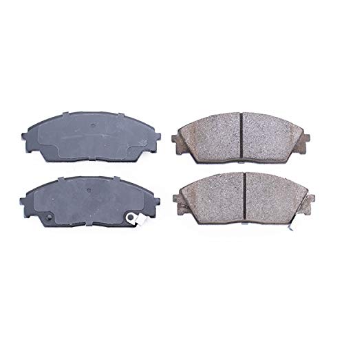 Power Stop Z16 16-373 Evolution Front Ceramic Brake Pads For Honda CRX 1990-1991, Honda Civic 1988-1991, Honda Prelude 1988-1990 [Model Specific]