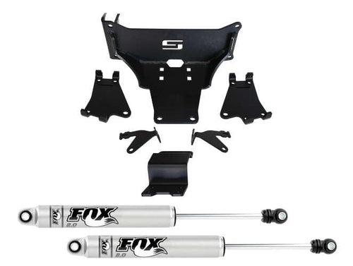 SUPERLIFT SUSPENSION RealTruck Dual Stabilizer Kit for Ford F-250/F-350 | Fox 2.0 Series Cylinders | 92753 | Fits 2023-2024 Ford F-250/F-350 4WD No Lift Height to Any Lift Height