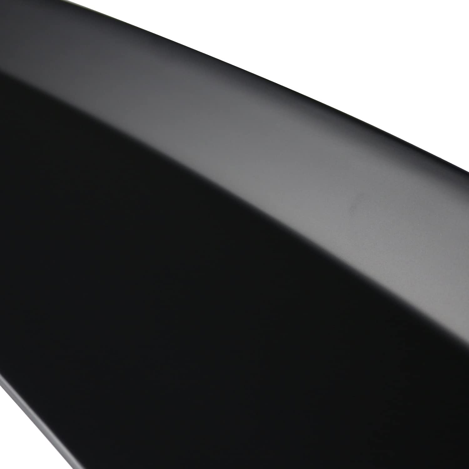 Spec-D Tuning MD Style Matte Black High Kick ABS Rear Trunk Spoiler Compatible with 2015-2022 Ford Mustang Models