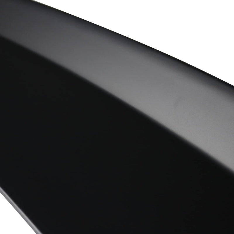 Spec-D Tuning MD Style Matte Black High Kick ABS Rear Trunk Spoiler Compatible with 2015-2022 Ford Mustang Models