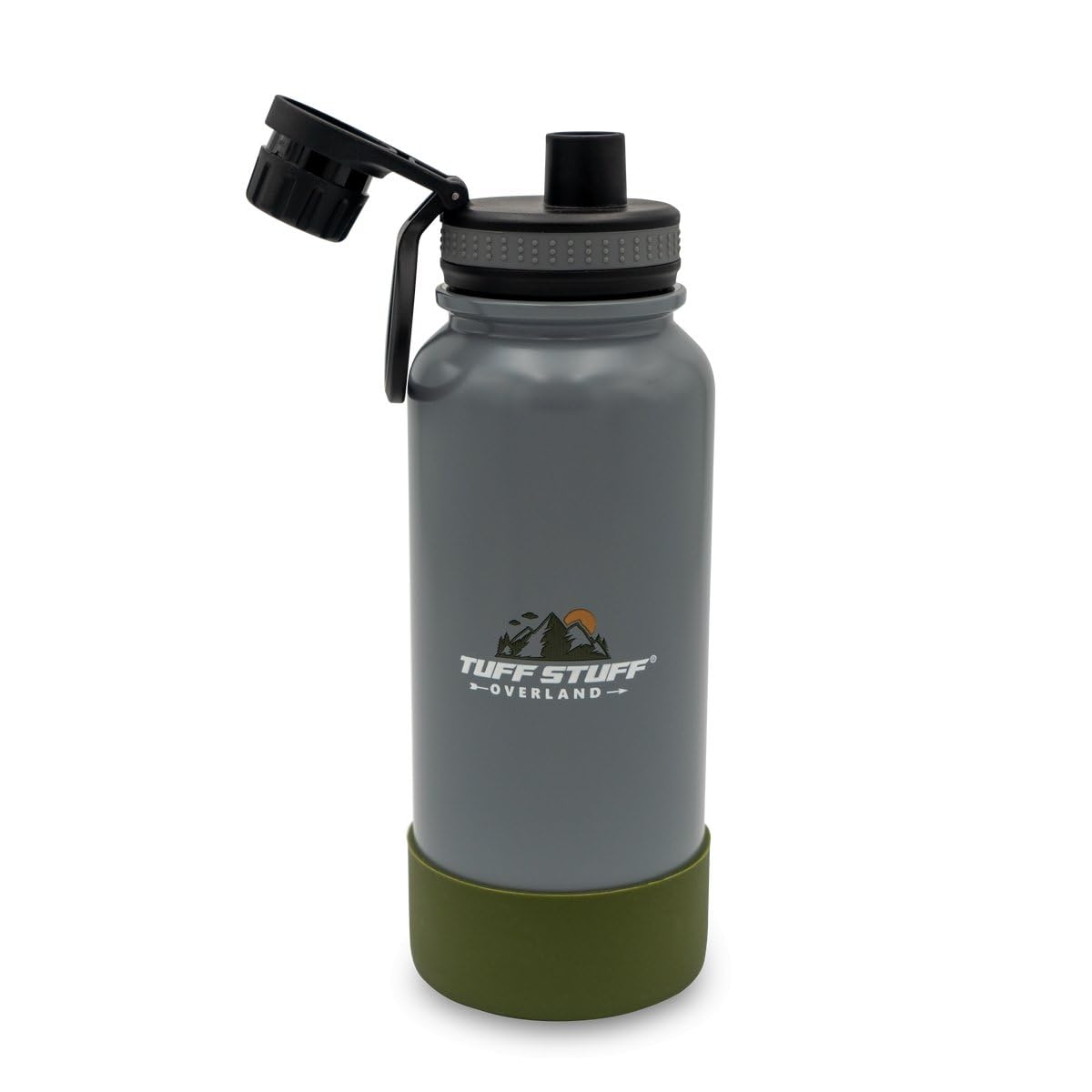 Tuff Stuff Overland Vessel Water Bottle, Steel, 32 Ounce