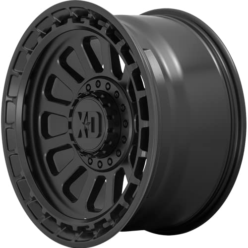 Xd856 Omega Satin Black Wheel XD Wheels with Alloy Steel (20 x 10. inches /8 x 125 mm, -18 mm Offset)