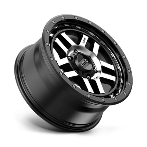 KMC 17X8.5 KM540 6X120 S-BLK MACH 18MM - KM54078577518