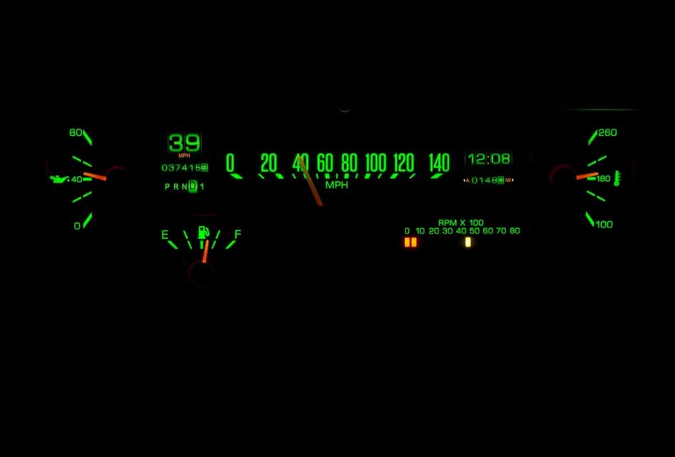 Dakota Digital Buick Regal RTX Instrument System 1984-87