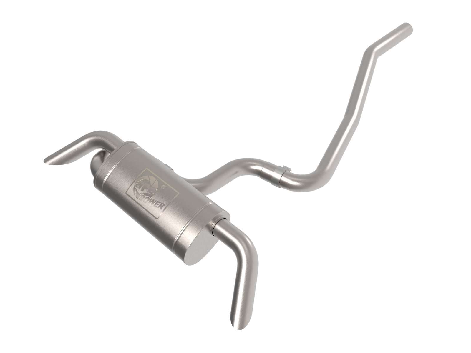 aFe Power 2-1/2 IN MACH Force-Xp 304 Stainless Steel Cat-Back Exhaust System Fit Volkswagen Tiguan 18-22 L4-2.0L (t) 49-36449