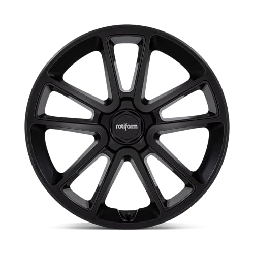 R194 Rotiform 21X10.5 5X112 MT-BLK-BLK-CAP 38MM - R194210544+38