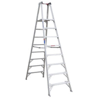 Twin Werner Platform Ladder, Aluminum (PT378)