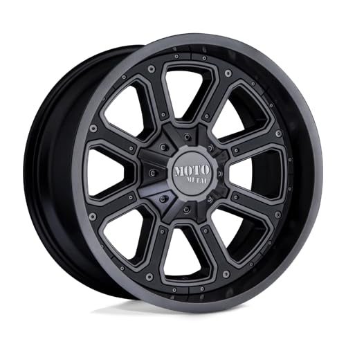 Moto Metal 20X9 MO984 GBLK-INS M-GRY -12MM 8X6.5 - MO98429080412N