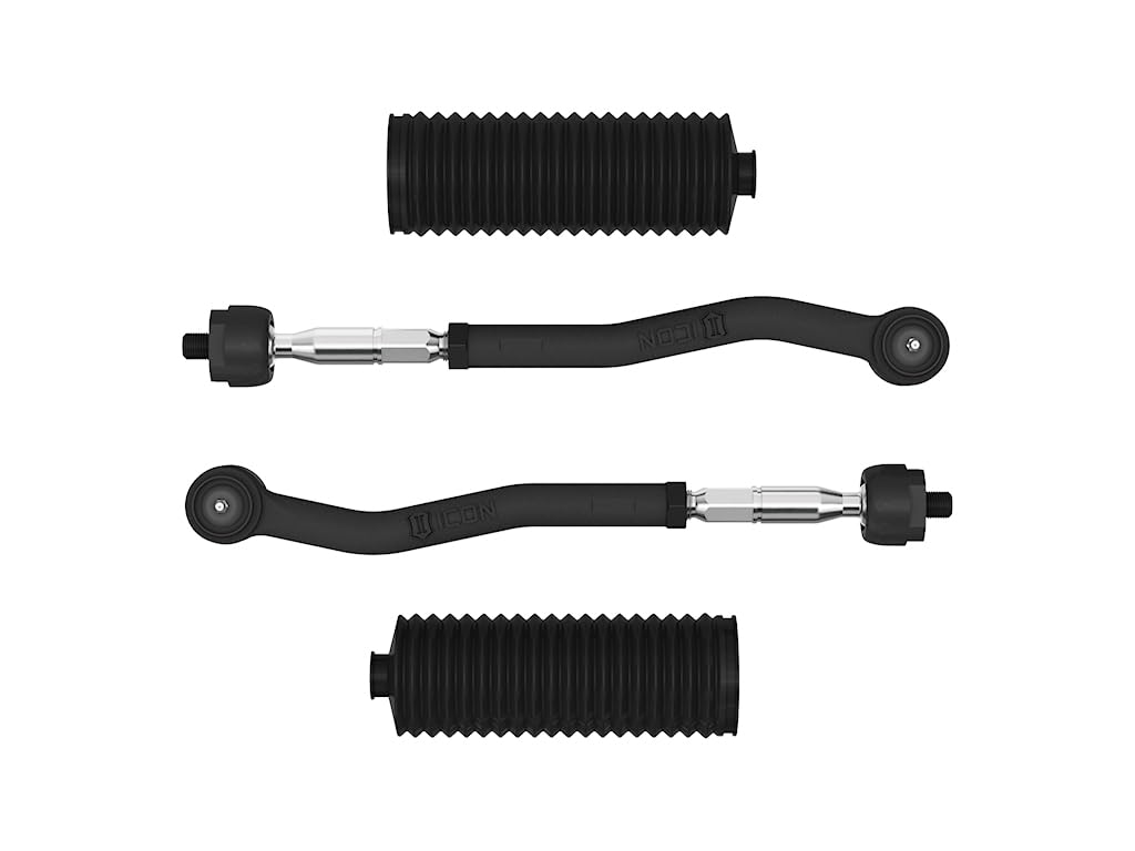 Tie Rod Kit ICON, Compatible with 2021-2022 Ford Bronco Extreme Duty, 45212