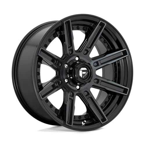 ROGUE FUEL OFF-ROAD 20X9 5X5.0 5.04 1mm GLOSS MACHINED DOUBLE DARK TINT - D70820907550