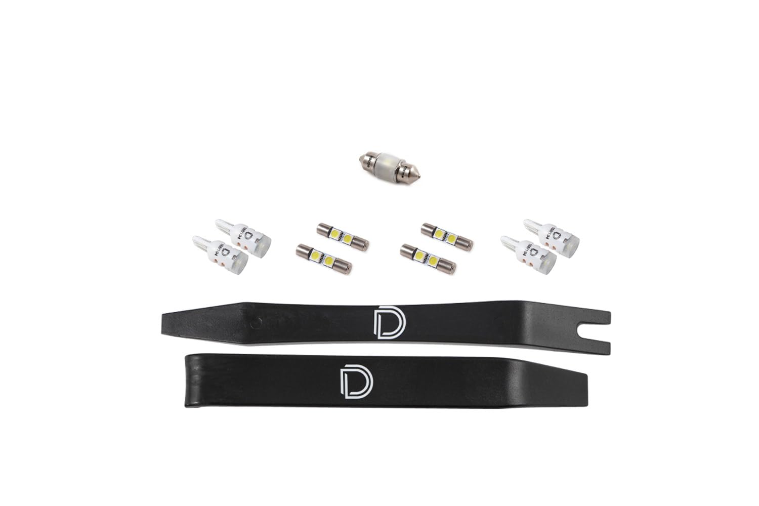 LED interior bulb pack Diode Dynamics compatible with Toyota Tacoma 2016-2023, Stage 2