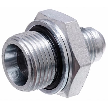 Heavy Series Male DIN 24 Cone to Male JIC 37 Flare (Metric Conversion) G63650-0604